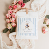 We kunnen nauwelijks wachten elegante Baby shower  Bedankzakje