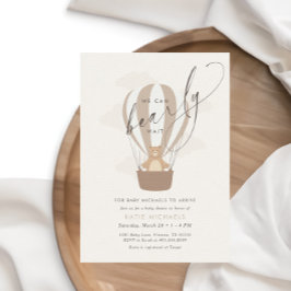 We kunnen nauwelijks wachten | Genderneutraal Baby Kaart