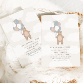 We kunnen nauwelijks wachten | Genderneutraal Baby Kaart