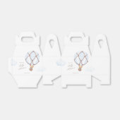 We kunnen nauwelijks wachten! Hete Luchtballon Bab Bedankdoosjes (Uitgevouwen)