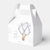 We kunnen nauwelijks wachten! Hete Luchtballon Bab Bedankdoosjes (Voorkant Zijde)