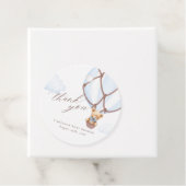 We kunnen nauwelijks wachten! Hete luchtballon dan Bedankjes Labels (In situ)