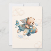 We kunnen nauwelijks wachten jongen baby shower kaart (Achterkant)