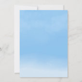 We kunnen nauwelijks wachten - Jongens Baby Shower Kaart (Achterkant)