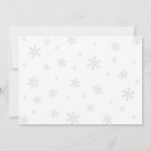 "We kunnen nauwelijks wachten" Kerst Beer Baby sho Kaart (Achterkant)