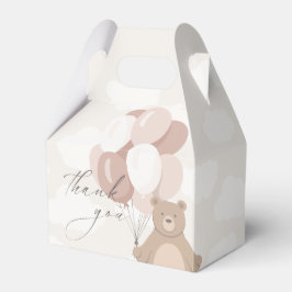 We kunnen nauwelijks wachten | Lichtroze meisjes Bedankdoosjes