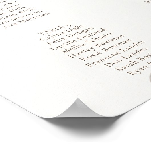 We kunnen nauwelijks wachten Lila Baby shower zitp Poster (Hoek)