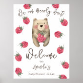 We kunnen nauwelijks wachten op Beer en bessen Bab Poster (Voorkant)