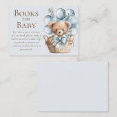 We kunnen nauwelijks wachten op Beer in Basket Boo Informatiekaartje (Voorkant / Achterkant)