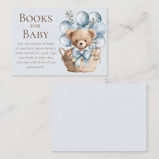 We kunnen nauwelijks wachten op Beer in Basket Boo Informatiekaartje (Voorkant / Achterkant)