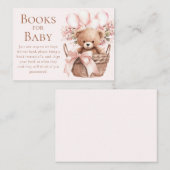 We kunnen nauwelijks wachten op Beer in Basket Boo Informatiekaartje (Voorkant / Achterkant)