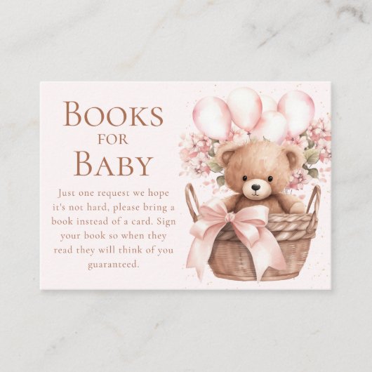 We kunnen nauwelijks wachten op Beer in Basket Boo Informatiekaartje (Voorkant)