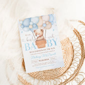 We kunnen nauwelijks wachten op Beer Theme Baby sh Kaart