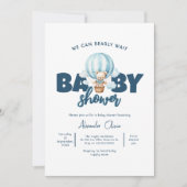 We kunnen nauwelijks wachten op blauw Beer Baby sh Kaart (Voorkant)