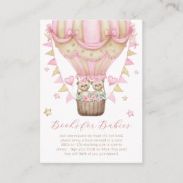 We kunnen nauwelijks wachten op boeken voor baby's informatiekaartje