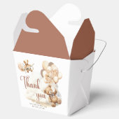 We kunnen nauwelijks wachten op Boho genderneutraa Bedankdoosjes (Geopend)