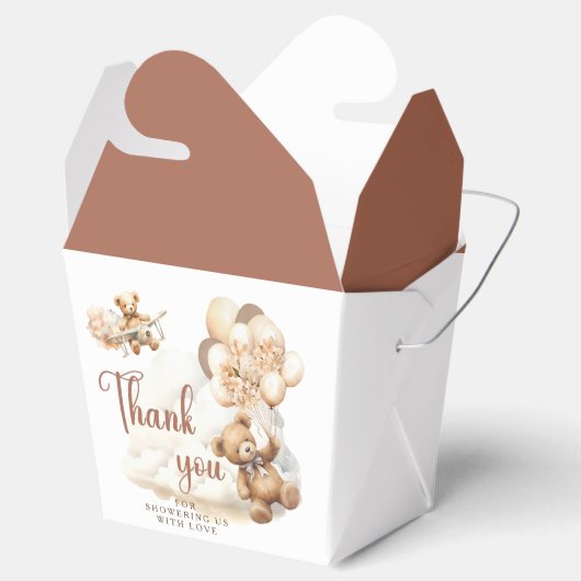 We kunnen nauwelijks wachten op Boho genderneutraa Bedankdoosjes (Geopend)