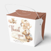 We kunnen nauwelijks wachten op Boho genderneutraa Bedankdoosjes (Achterkant)