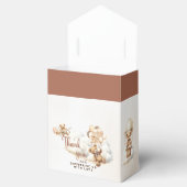 We kunnen nauwelijks wachten op Boho genderneutraa Bedankdoosjes (Geopend)