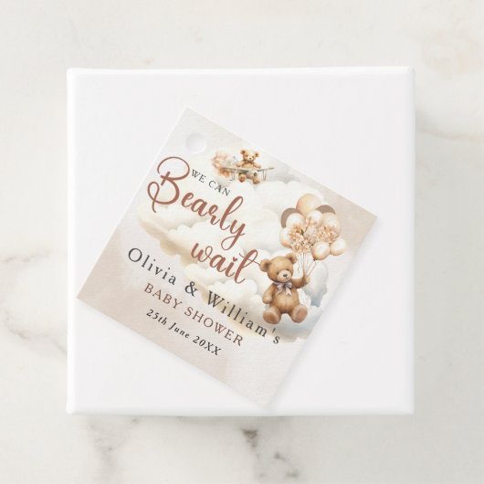 We kunnen nauwelijks wachten op Boho genderneutraa Bedankjes Labels (In situ)