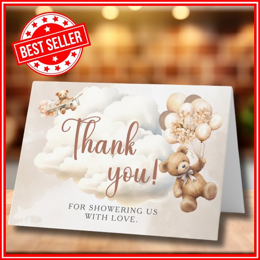 We kunnen nauwelijks wachten op Boho genderneutraa Bedankkaart