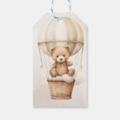 We kunnen nauwelijks wachten op Boho genderneutraa Cadeaulabel (Achterkant)