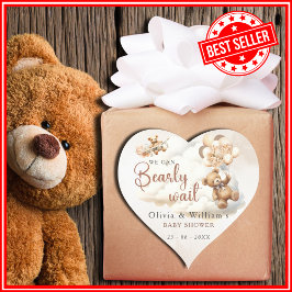 We kunnen nauwelijks wachten op Boho genderneutraa Hart Sticker