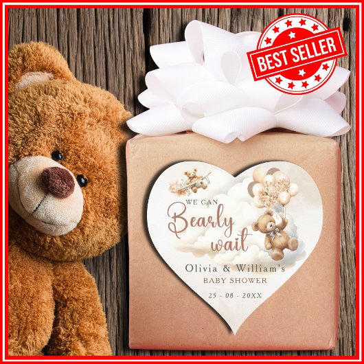 We kunnen nauwelijks wachten op Boho genderneutraa Hart Sticker