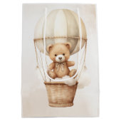 We kunnen nauwelijks wachten op Boho genderneutraa Medium Cadeauzakje (Achterkant)