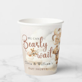 We kunnen nauwelijks wachten op Boho genderneutraa Papieren Bekers