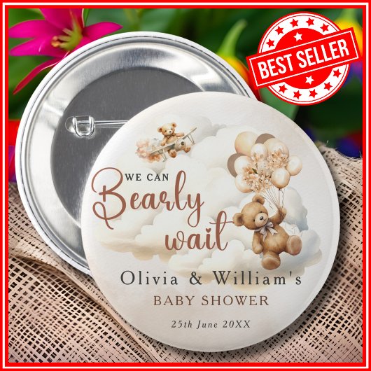 We kunnen nauwelijks wachten op Boho genderneutraa Ronde Button 5,7 Cm