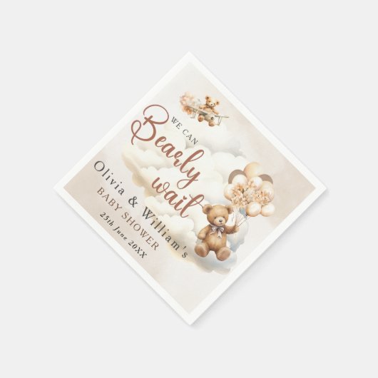 We kunnen nauwelijks wachten op Boho genderneutraa Servet (Hoek)