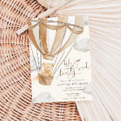 We kunnen nauwelijks wachten op een Baby shower Kaart