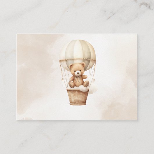 We kunnen nauwelijks wachten op een blanco gendern informatiekaartje (Achterkant)