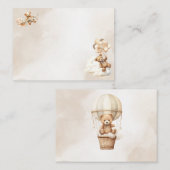 We kunnen nauwelijks wachten op een blanco gendern informatiekaartje (Voorkant / Achterkant)