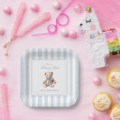 We kunnen nauwelijks wachten op een elegant Baby s Papieren Bordje (Feest)
