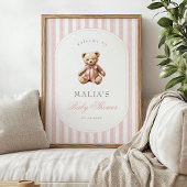 We kunnen nauwelijks wachten op een elegant Baby s Poster