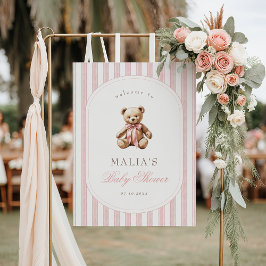 We kunnen nauwelijks wachten op een elegant Baby s Poster