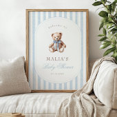 We kunnen nauwelijks wachten op een elegant Baby s Poster