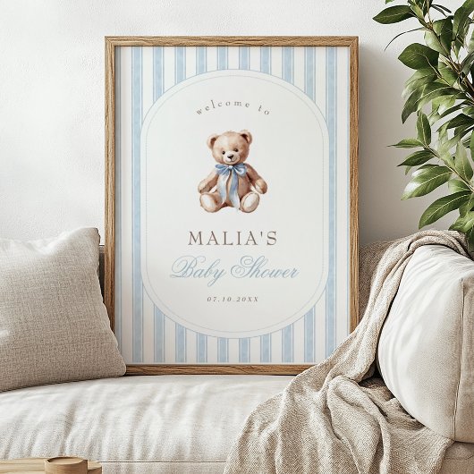 We kunnen nauwelijks wachten op een elegant Baby s Poster