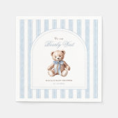 We kunnen nauwelijks wachten op een elegant Baby s Servet (Voorkant)