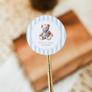 We kunnen nauwelijks wachten op elegante Baby show Ronde Sticker