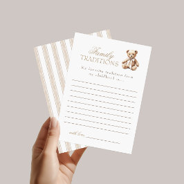 We kunnen nauwelijks wachten op familietradities