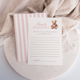 We kunnen nauwelijks wachten op familietradities