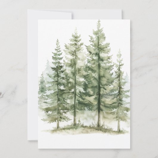 We kunnen nauwelijks wachten op Forest Beer Forest Kaart (Achterkant)