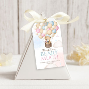 We kunnen nauwelijks wachten op gender reveal Beer Cadeaulabel