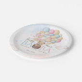 We kunnen nauwelijks wachten op gender reveal Beer Papieren Bordje (Gekanteld)