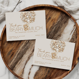 We kunnen nauwelijks wachten op genderneutraal Bab Bedankkaart