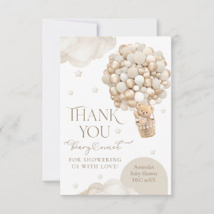 We kunnen nauwelijks wachten op genderneutraal Bab Bedankkaart