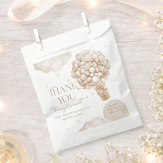 We kunnen nauwelijks wachten op genderneutraal Bab Bedankzakje (Geknipt)